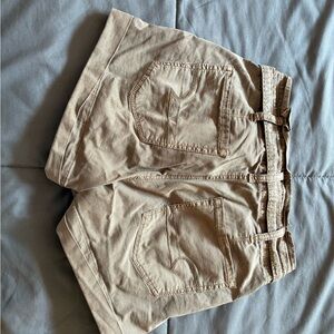 American Eagle Outfitters Tan Cargo Shorts